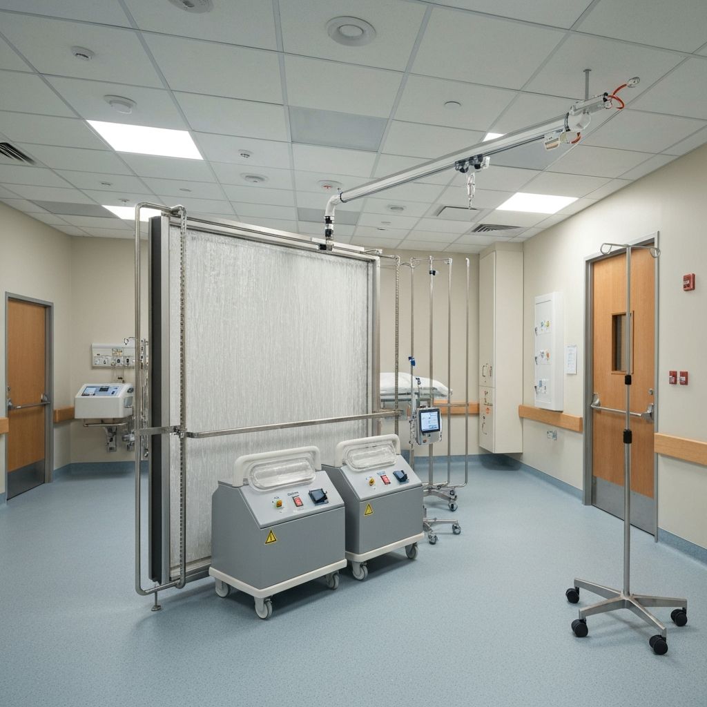 Luther Hospital Mayo Health System water damage restoration project featuring freeze-drying technology for X-ray recovery in Eau Claire, Wisconsin